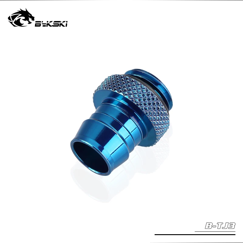 Bykski G1/" fit 10x13,10x16 мм шланг трубка, мягкий соединитель компьютер кулер Аксессуары Фитинги белый, черный, серебристый B-TJ3