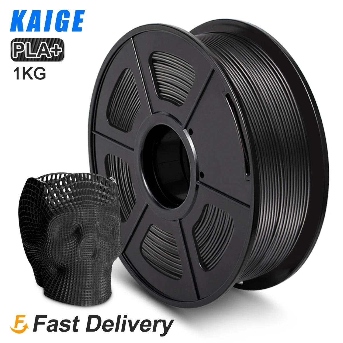 

KAIGE PLA PLUS 1.75mm 1kg Per Roll impresoras 3d Filament Multicolor High Strength Non-toxic Extruder Filament For DIY Printing