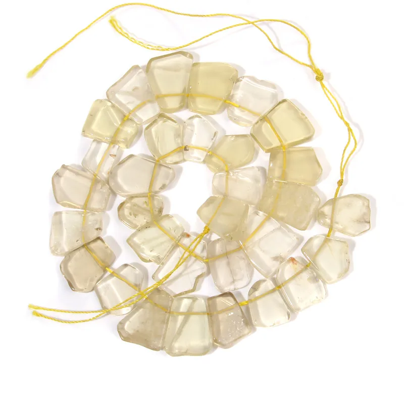 Желтые прозрачные пятиугольные цитриновые кристаллы искусственные