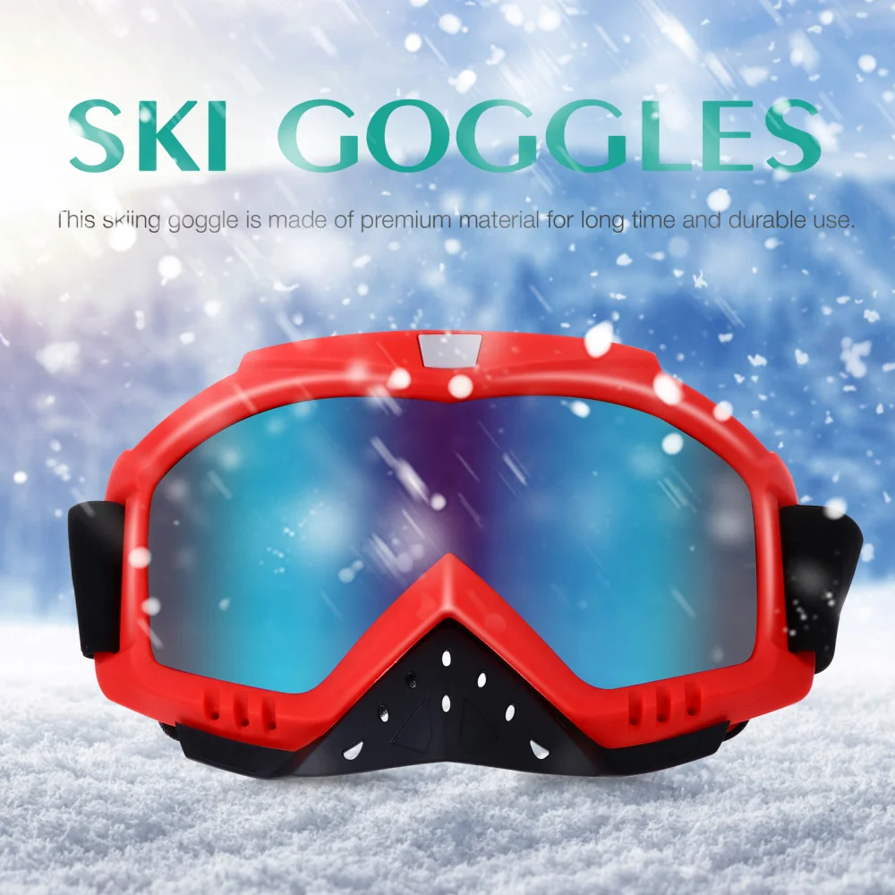 

Ski Goggles Winter Snow Sports Wind-proof Mask Glasses Skiing Cycling Goggles