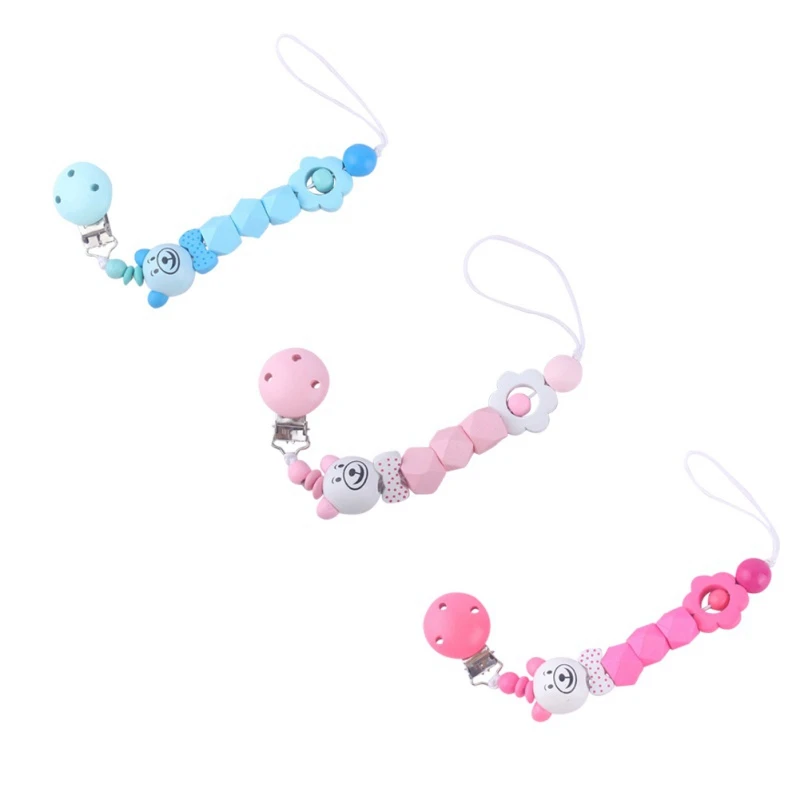 Универсальный держатель для соски поводок Детская мультяшная пустышка