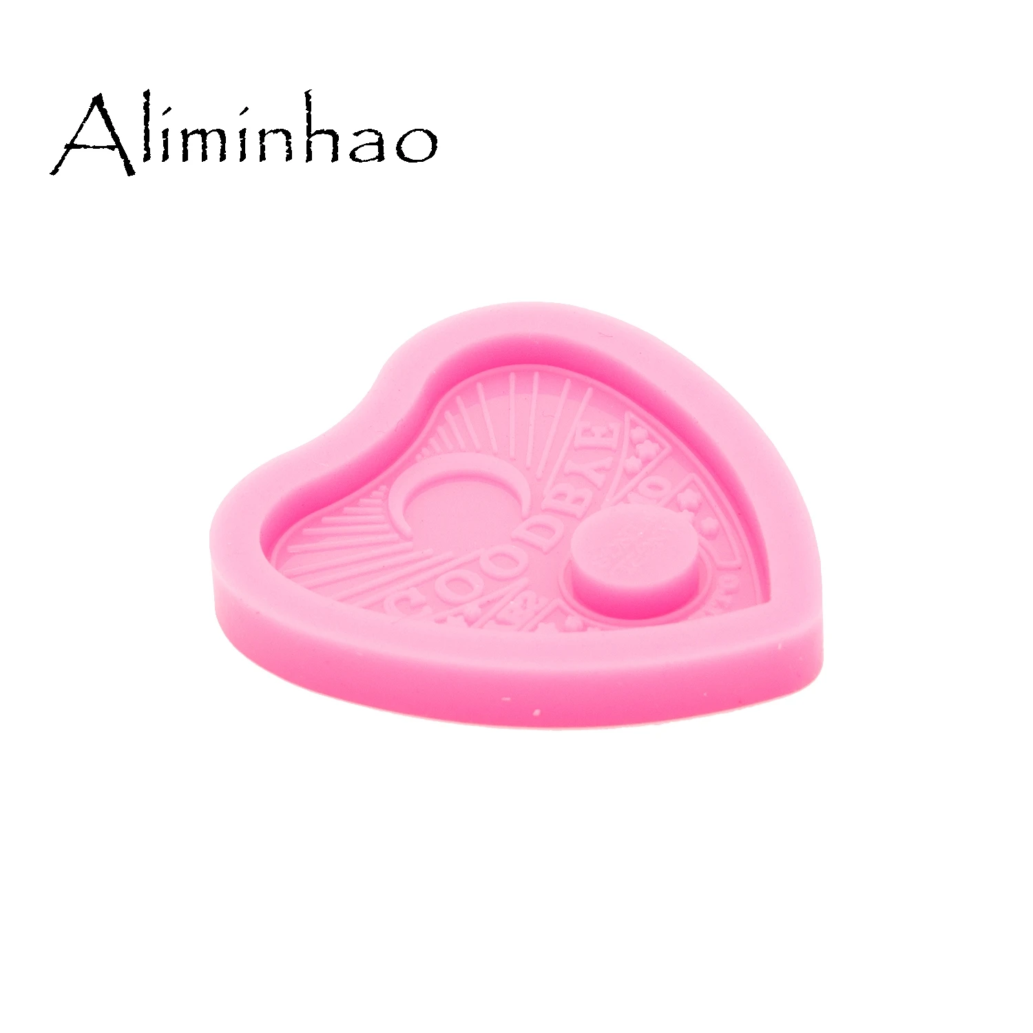 Суперглянцевая форма DY0336 в форме сердца подходит для силиконовой формы виде