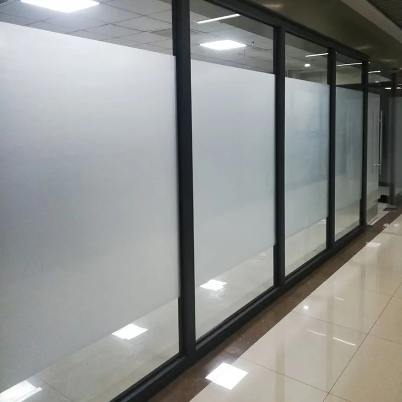 Электростатическая адсорбирующая матовая самоклеящаяся пленка для окон оконная