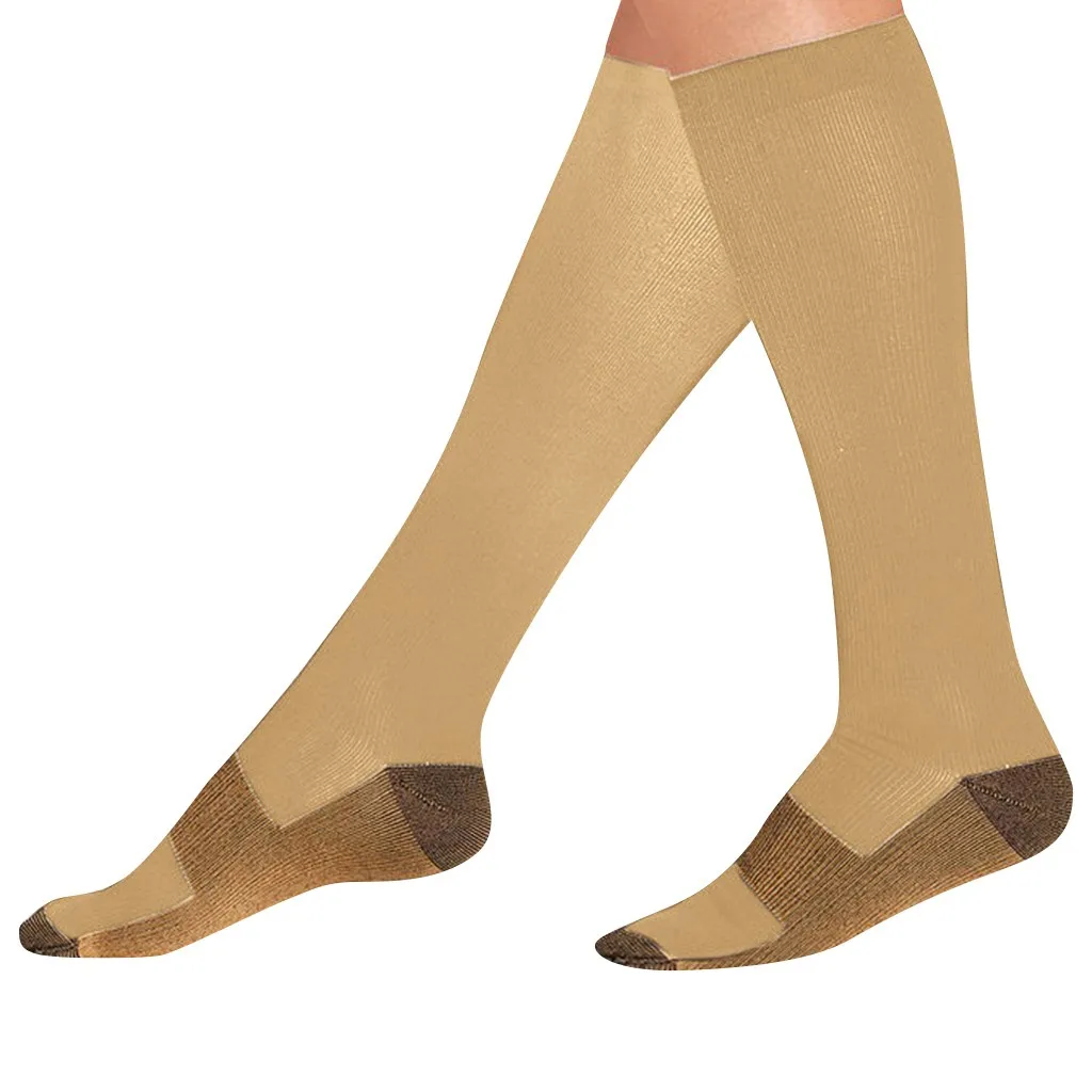 Чулки SAGACE женские и мужские однотонные компрессионные лучше всего подходят для