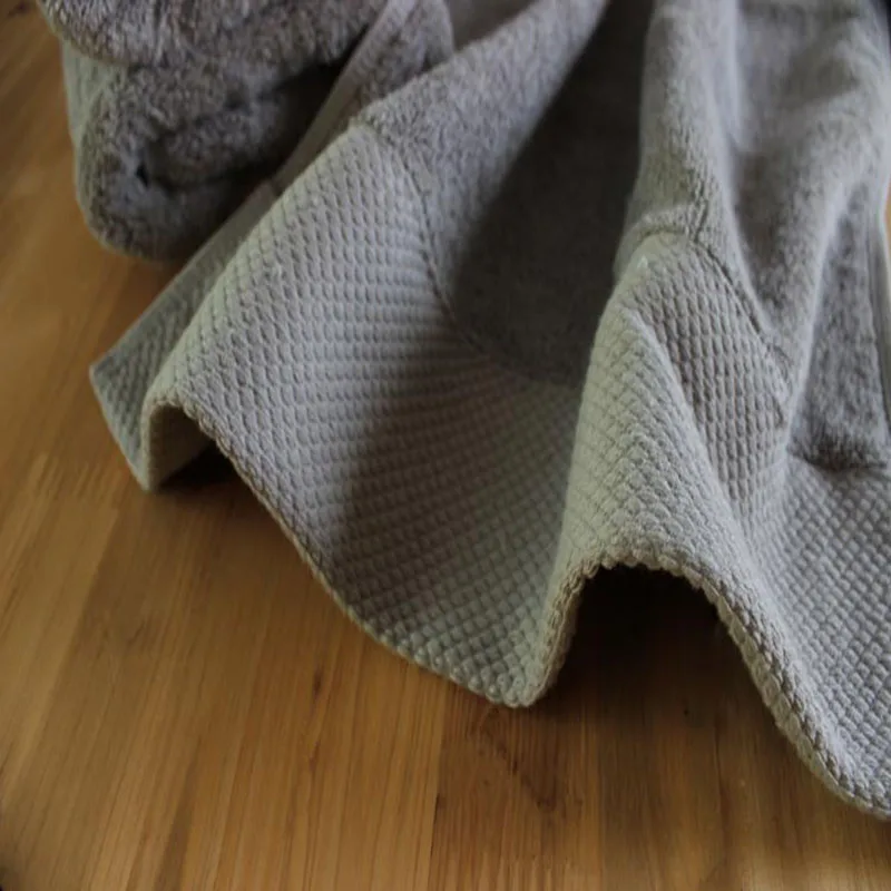 Набор из 3 предметов оптовая продажа много салонов хлопковое серое полотенце для