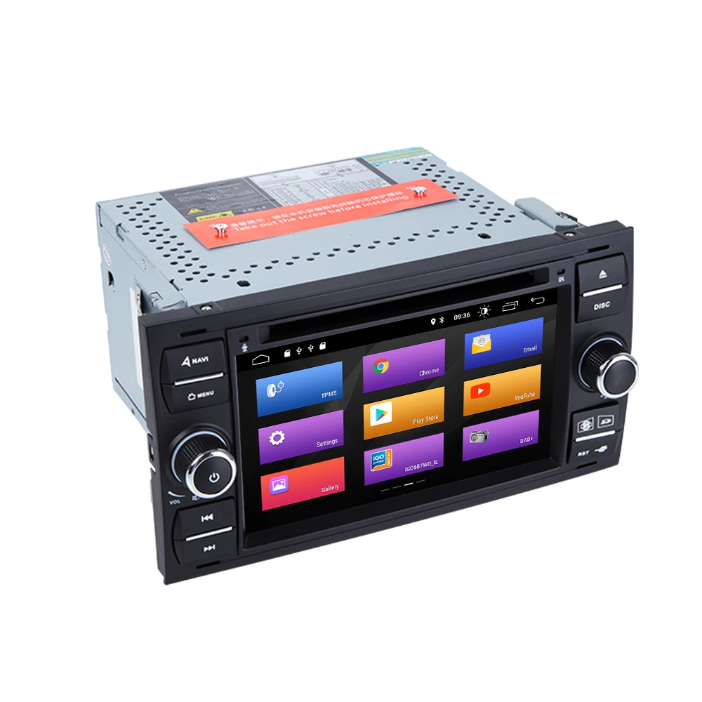 4G RAM Android 10 четырехъядерный Автомобильный мультимедийный радио dvd плеер для