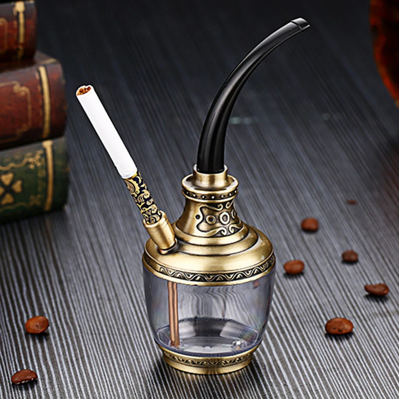 Arabic Hookah Shisha Water Pipe Filter Cigarette Smoking 3 in 1 Shredded Tobacco For Water Pipes Holiday Men Gifts For Boyfriend