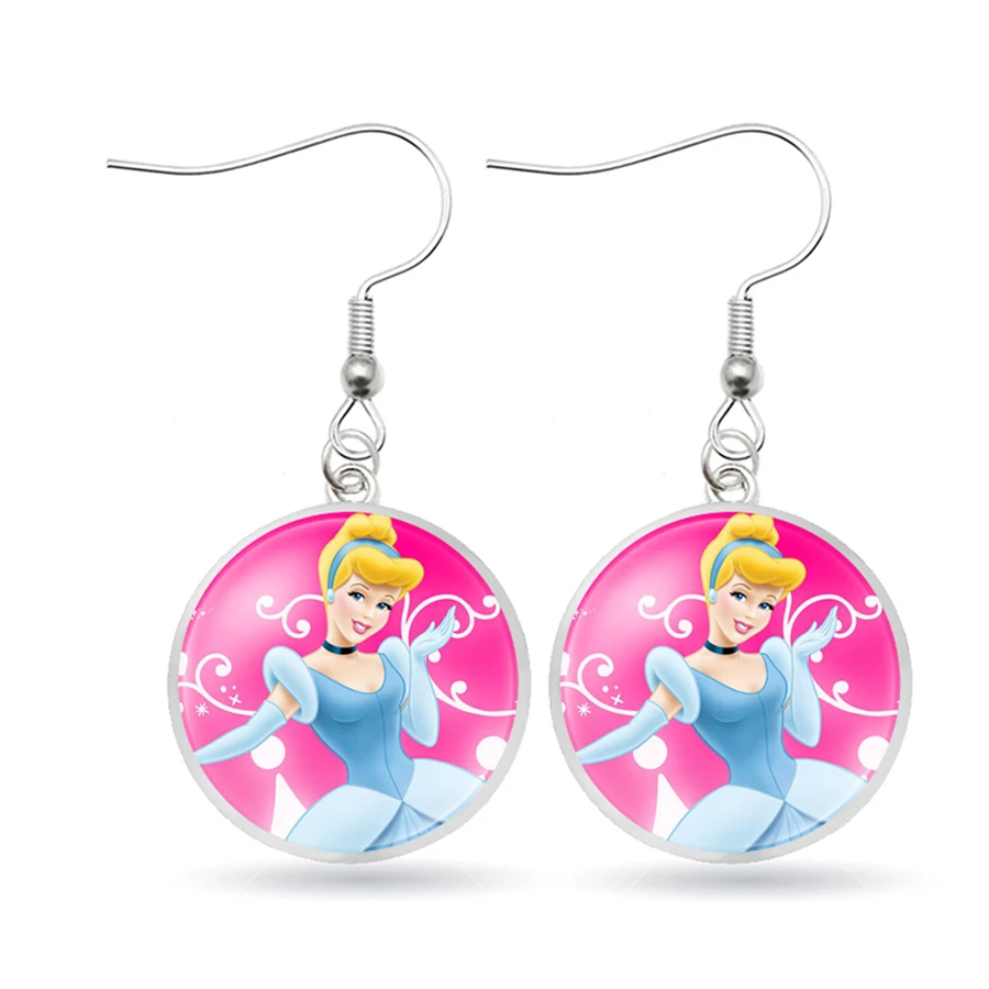 Женские Висячие серьги Elsa Anna принцессы Софии с бантом аксессуары для девочек