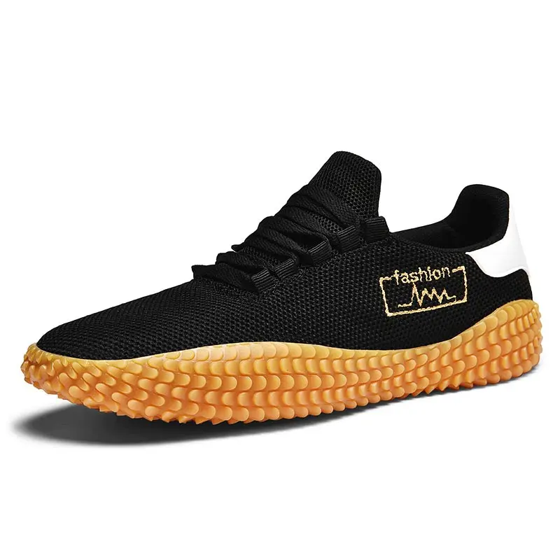 

Large Size Breathable Mesh Sports Sneakers Husband Sport Shoes Men Running Trainers Black Deporte Runner Racing Twnis GME-2299
