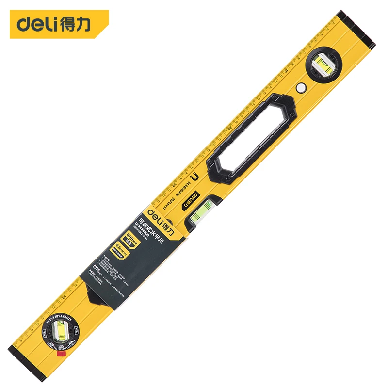 

Deli Digital Protractor Angle Finder Inclinometer Electronic Measurement Level Angle Slope Test Ruler Length 600mm Three Styles