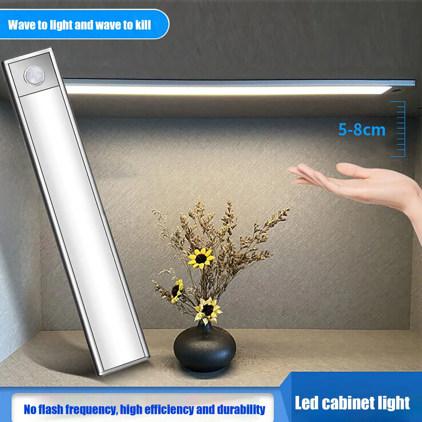

LED Indoor Induction Lamp Human Body Induction USB Charging Type