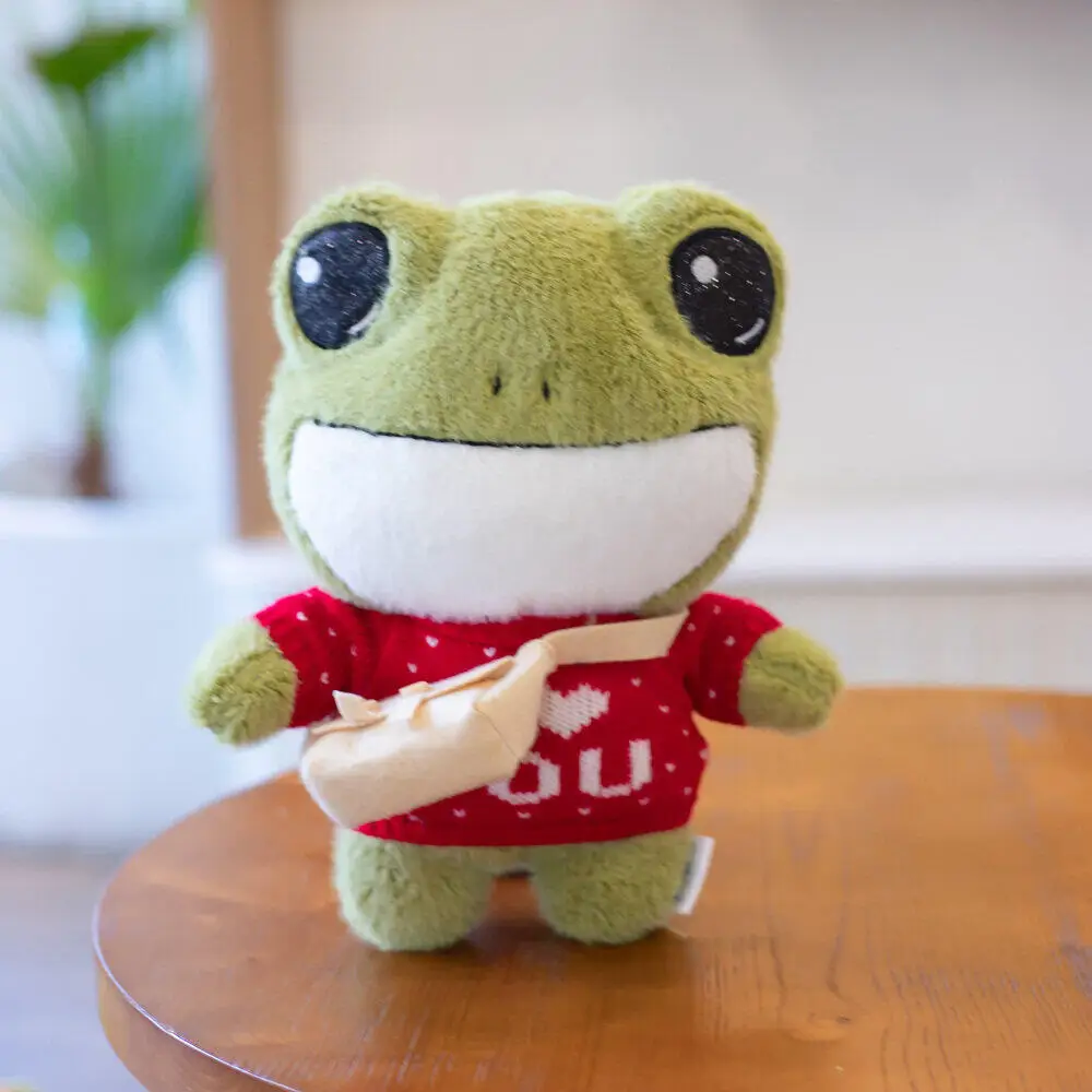 

Cute Cartoon 29cm Nine Styles Stuffed Animal Frog Plush Toy Soft Doll Gift Close Friend Companion for Girls Boys Kids Home Decor