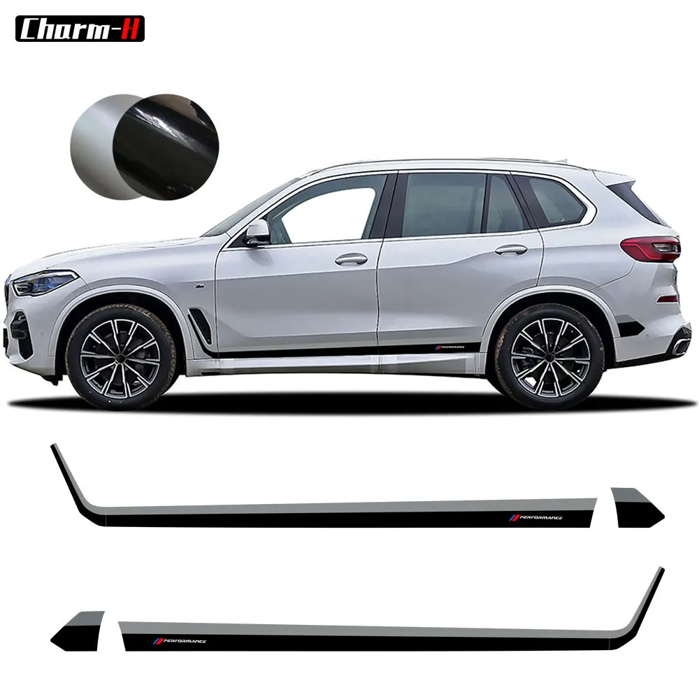 

2 шт. черно-серые наклейки для BMW X5 G05 2019-настоящие аксессуары