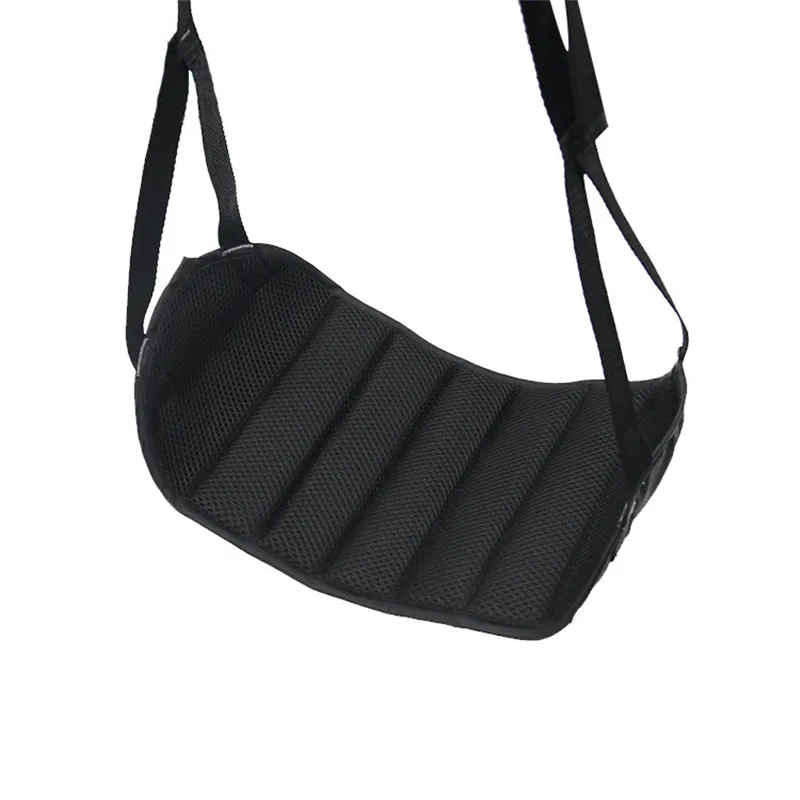 Портативная подставка для ног мягкая трикотажная из полиэстера регулируемая