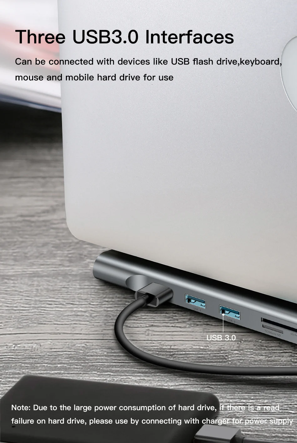 Baseus USB C концентратор type C к HDMI VGA RJ45 несколько портов USB 3,0 USB3.0 type-C разветвитель для Macbook Pro Air USB-C концентратор адаптер питания