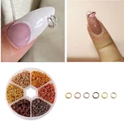 Художественные талисманы для пирсинга ногтей, блестящие 3D Стразы для ногтей, акриловое украшение, металлический сплав, Типсы, украшение для ногтей, 6 мм