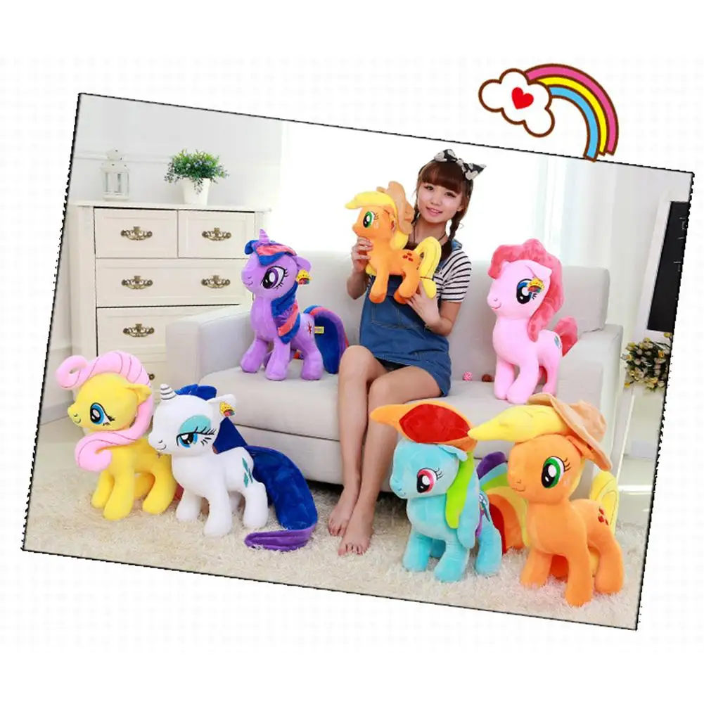 Единорог прекрасная лошадь мягкие животные милый плюшевый пони Kawaii Pegasus куклы