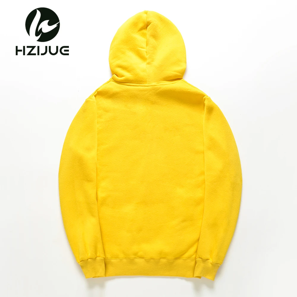 HZIJUE 2019 Зимние Повседневные Флисовые женские Толстовки с длинным рукавом желтые