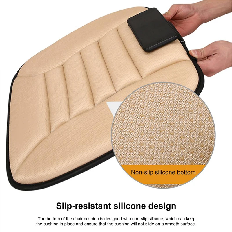 

Universal Home Car Seat Cushion Pad Memory Foam Mat Car Seat Covers Accessories Pain Relief AC889