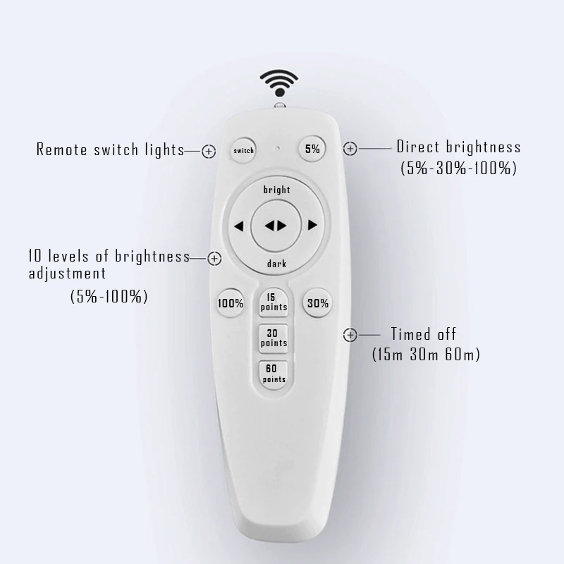 

Led Night Light Smart Remote Control with Alarm Clock Home Mother Nursing Bedside Lamp Usb Charging Desk Lamp for Bedroom