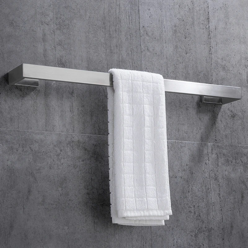 Набор аксессуаров для ванной комнаты из нержавеющей стали вешалка полотенец