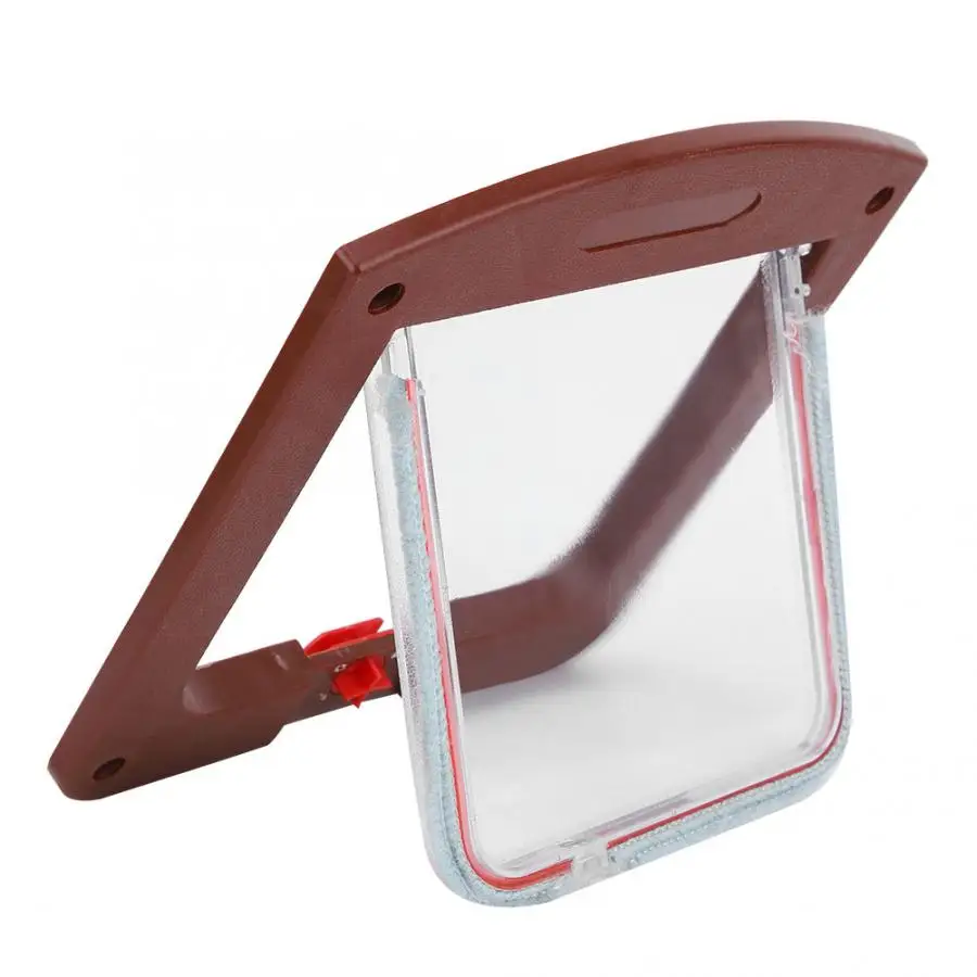 Квадратная дверь из полипропилена для домашних животных дверь-откидная собак и