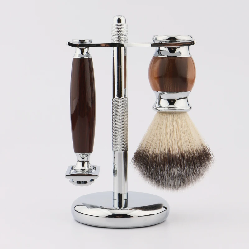 HAWARD Razor профессиональный мужской набор для бритья щетка из синтетических волос +