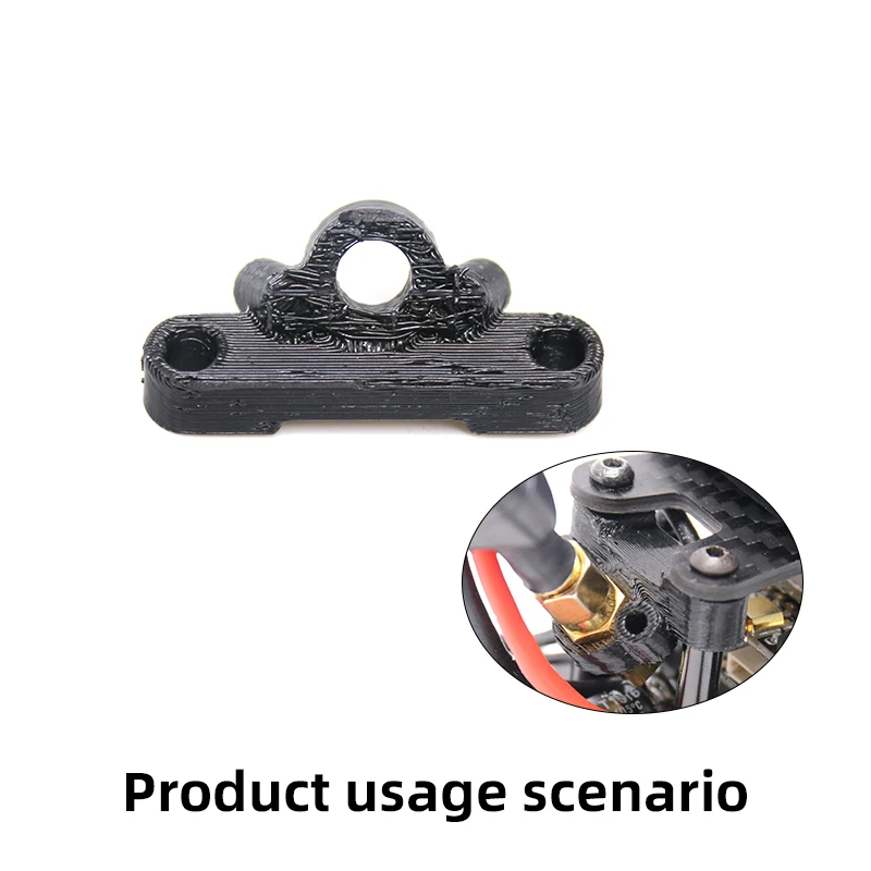 

TCMM 2pcs 3D TPU Print Image Transmission Mount Spare Part for RC FPV Racing Drone