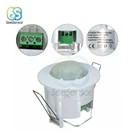 Потолочный ИК-датчик движения, переключатель для светильник ильников, 110 В, 220 В, 240 В переменного тока, 360 градусов