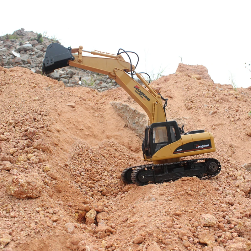 

RC Excavator 1/10 Crawler 15CH 2.4G Constructing Truck Crawler Digger Demo Engineering Vehicle Rock Crawler Electric Toy For Kid
