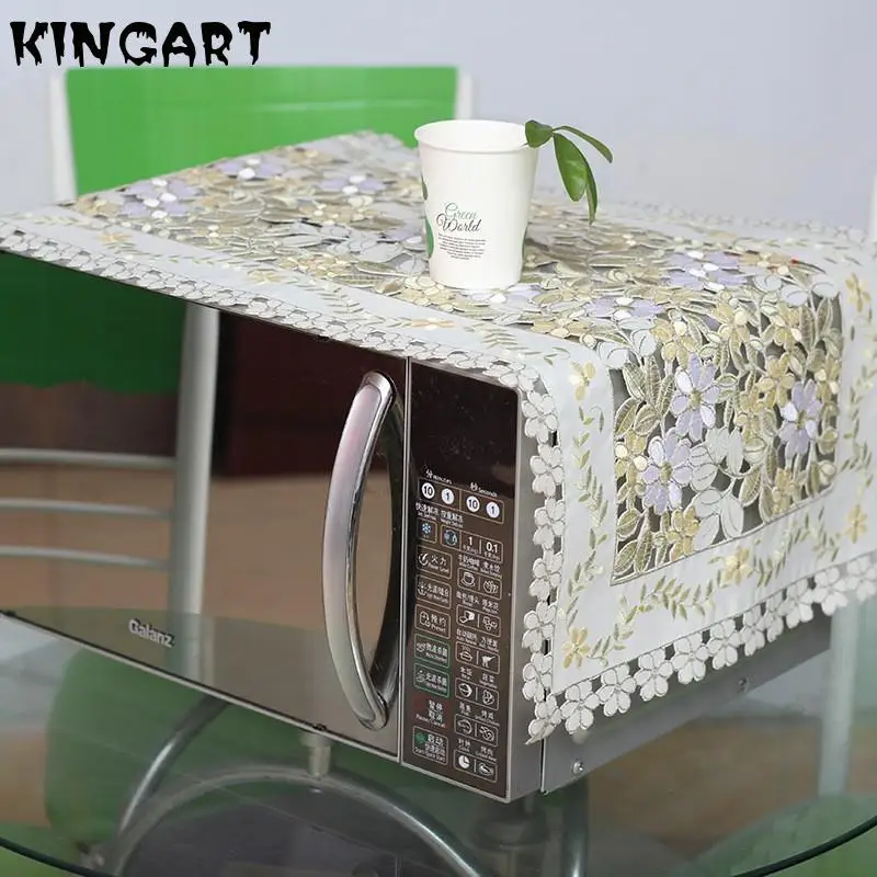 Вышитая Свадебная настольная дорожка ткань Роскошный домашний декор зеленая