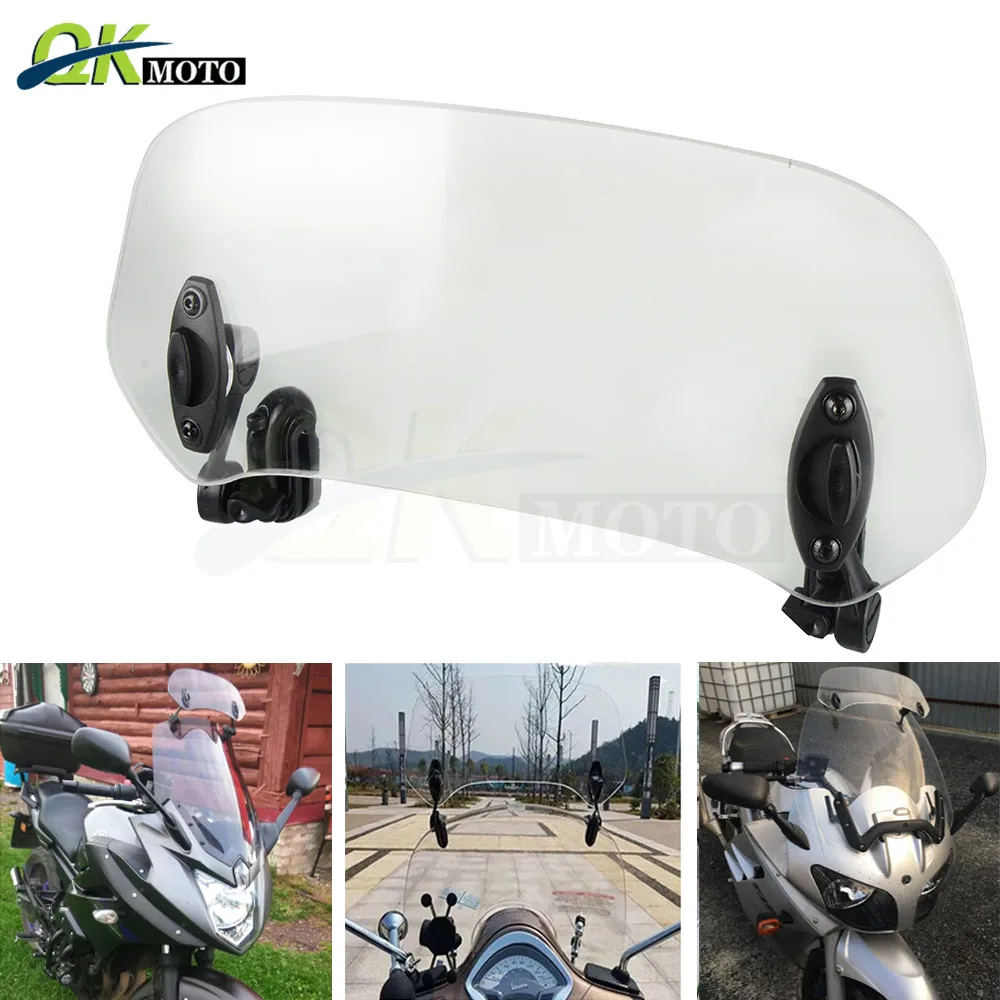 Универсальное ветровое стекло воздуха расширение спойлер Регулируемый Экран