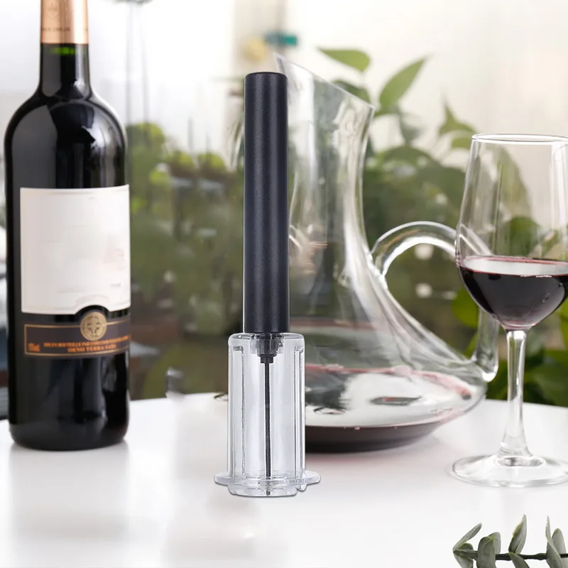 

Air Pressure Type Wine Bottle Opener Stainless Steel Pin Type Bottle Pumps Corkscrew Cork Out Tool Red Wine Opener