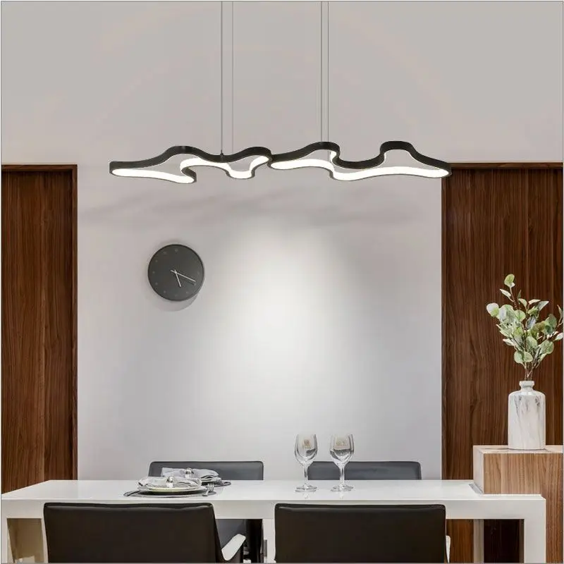 

Nordic lamps living room lamp simple modern cafe bar lamp led postmodern creative personality restaurant chandelier