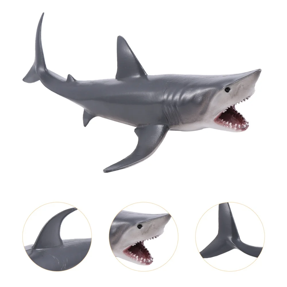 

1Pc Simulation Shark Model Marine Life Model Animals Model Kids