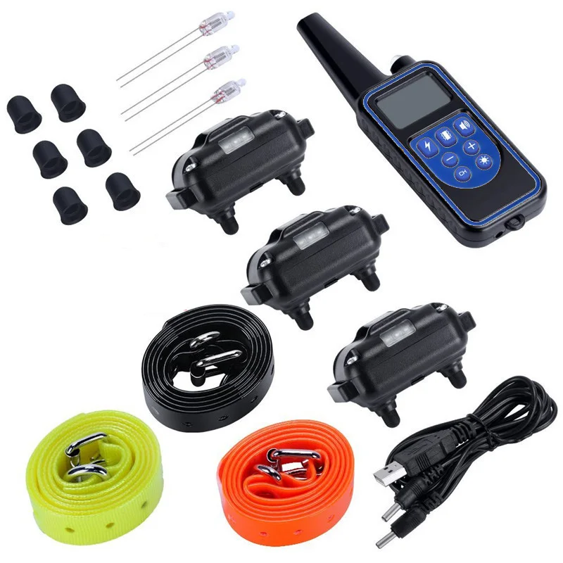 Электрический ошейник для собак с дистанционным управлением тренировочный