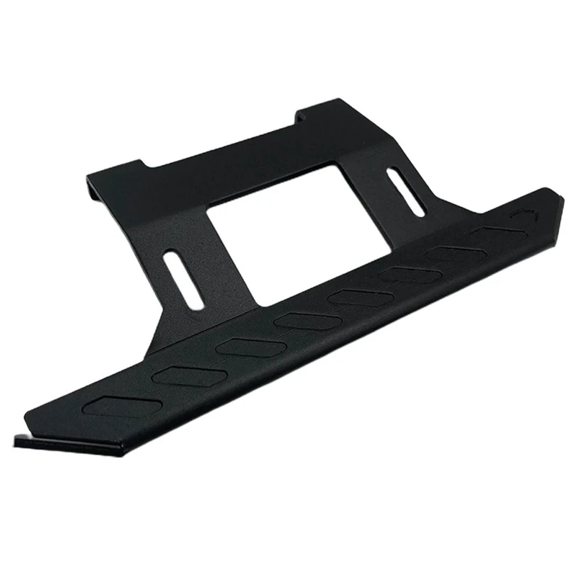 

2Pcs Dull Polish Side Pedal for 1/10 Axial SCX10 90046 90047 CC01 & 1set for TRX4 Universal Metal Front and Rear Bumper