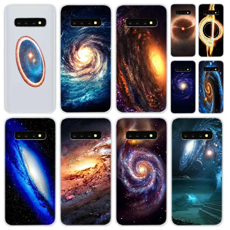 Мягкий силиконовый чехол для Samsung Galaxy S21 S20 Uitra S10 Lite S9 Plus Fe S8 S7edge с космической