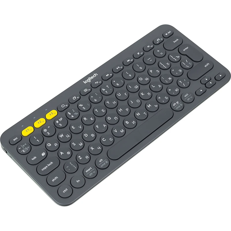 Клавиатура LOGITECH Multi-Device K380 темно-серый | Компьютеры и офис