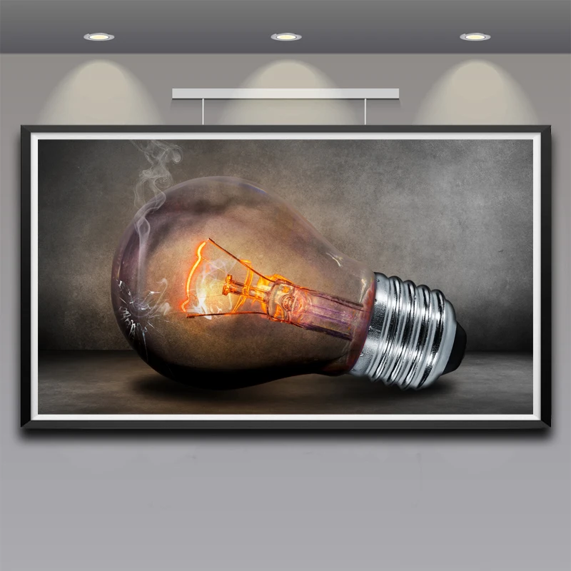 Художественное оформление череп дым холст картина стены Искусство Абстрактный