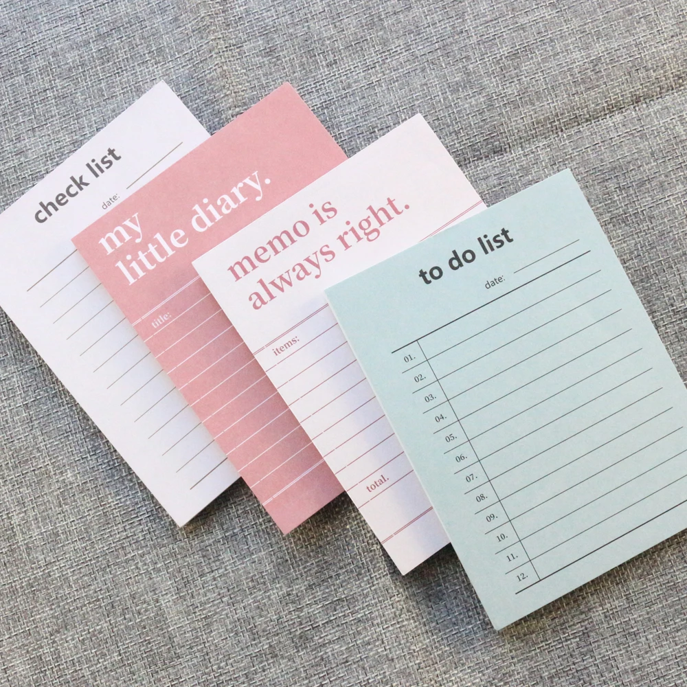 Domikee Винтажный Классический офисный и школьный портативный блокнот цветной