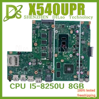 kefu x540upr motherboard for asus fl5700u f540l x540lj f540u r540u x540up laptop 8gbram i5 8250u 100 test working well
