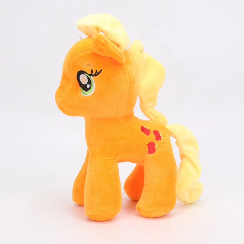 orange 22 см игрушки My Little Pony friendly is Magic Princess Каденс селестрия Радуга Дэш Пинки Пай Рарити пони плюшевые мягкие куклы - Цвет: orange