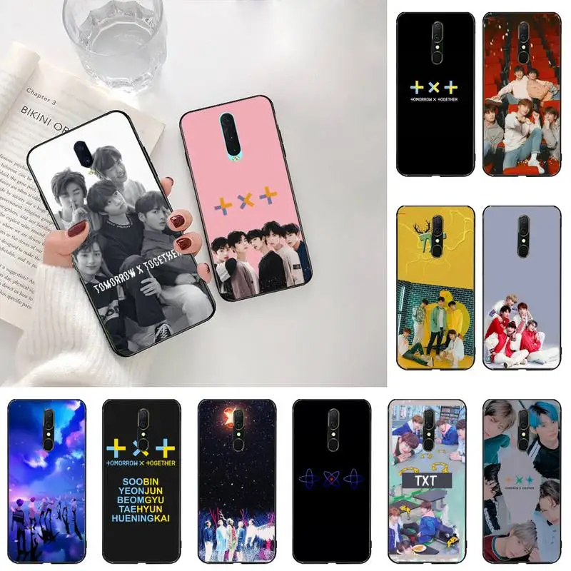 HPCHCJHM KPOP TXT Мягкий Силиконовый ТПУ чехол для телефона Oppo A5 A9 2020 Reno2 z Renoace 3pro