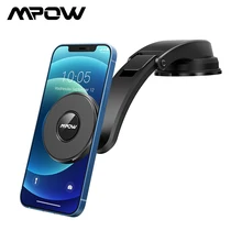 MPOW CA171 Magnetic Phone Car Mount Dashboard Car Phone Mount Holder Strong Magnet Phone Mount for Car Compatible with iPhone