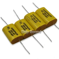 2pcs 2 2uf 3 3uf 400v tweeter speaker frequency divider crossover non polarity capacitor