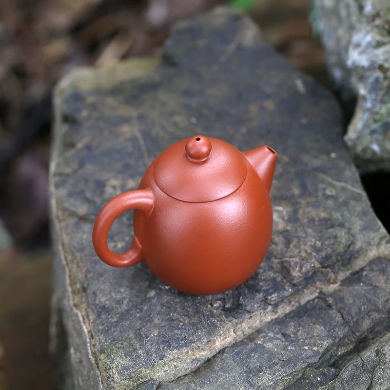 

are recommended the teapot tea pure manual undressed ore Huang Longshan zhu clay pot of 210 cc household dragon eggs