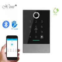 k2 k2f ttlock app ip66 waterproof fingerprint biometric access control system ic rfid card standalone door access controller