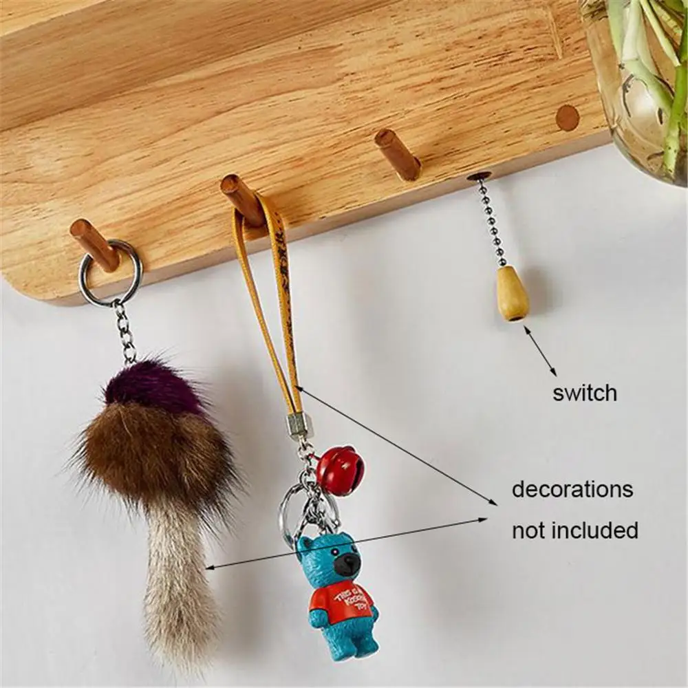 Современные Деревянные Настенные Бра в скандинавском стиле с белым стеклянным