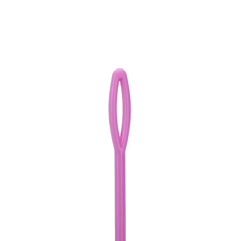 20 шт 2 размера пластиковые спицы вязания крючком Крючки гобелены шерстяные для